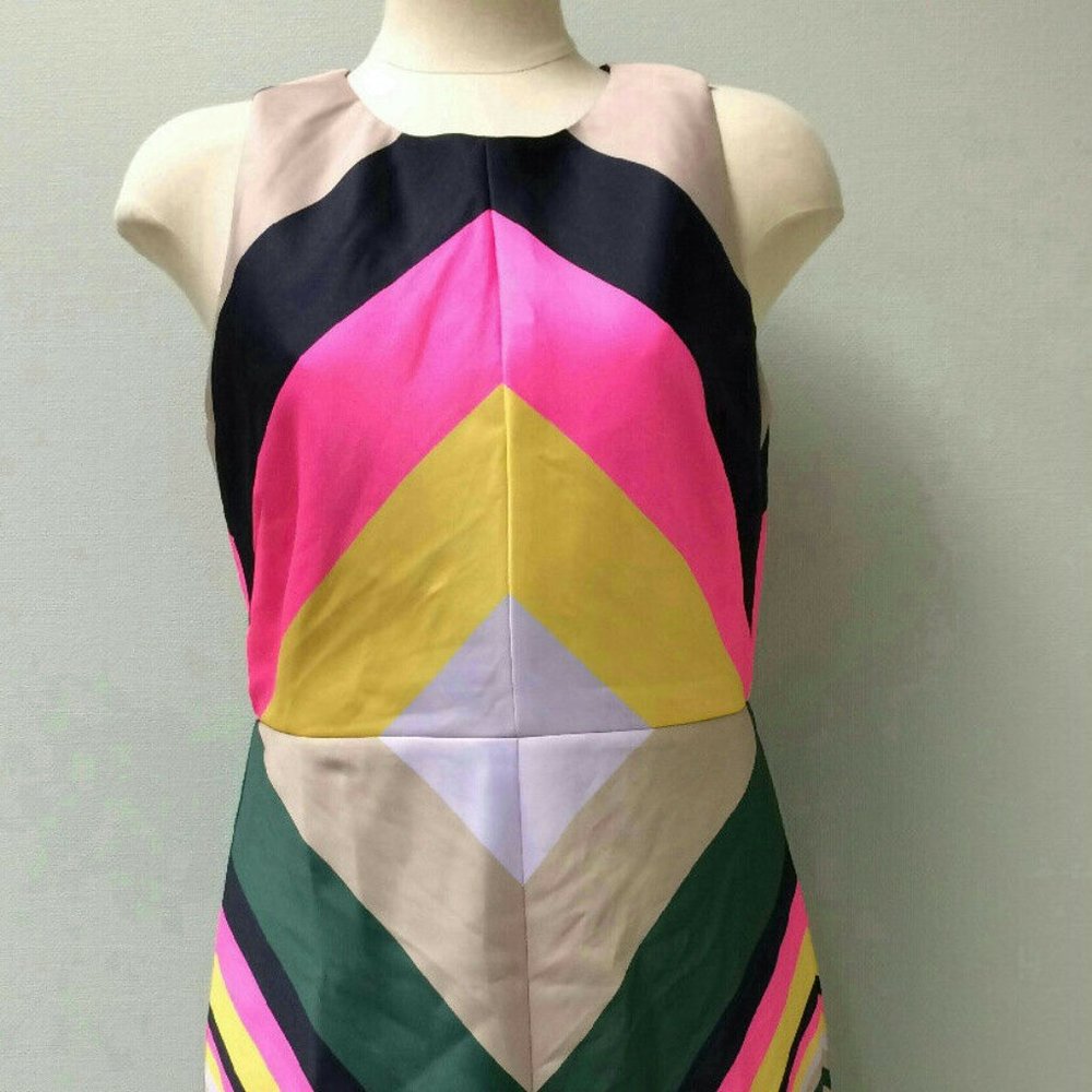 J.Crew $158 Collection Pop-Stripe Dress G1587